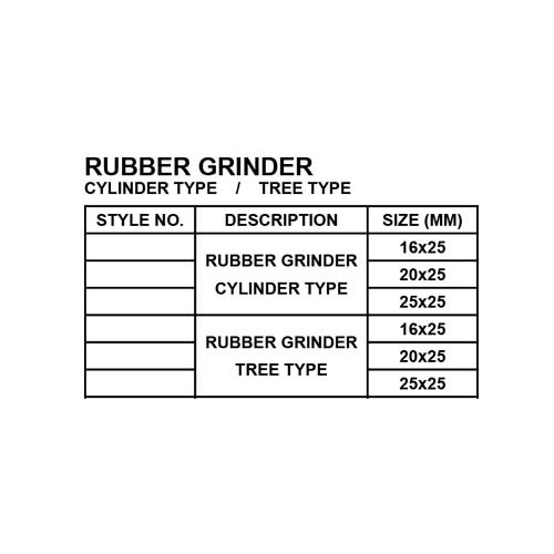 RUBBER GRINDER
