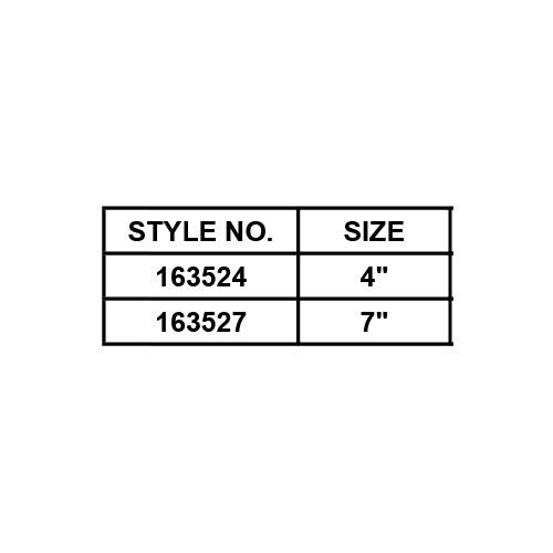 RUBBER BACKING PAD