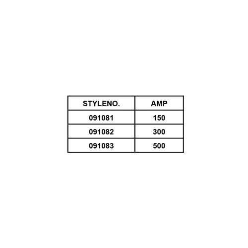 OPEN BARREL TYPE CABLE LUG FOR WELDING MACHINE