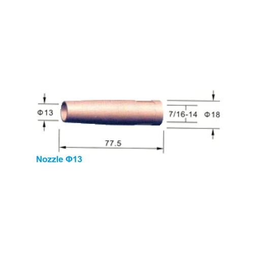 MIG/MAG WELDING ACCESSORIES FOR OTC NOZZLE Φ13