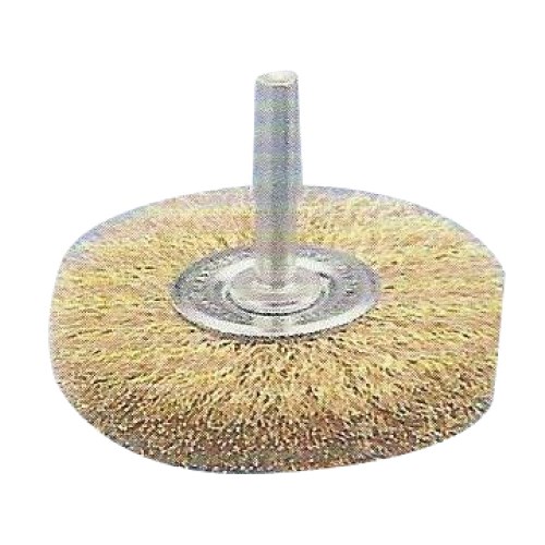 SWA BRASS COATED WIRE WHEEL BRUSH