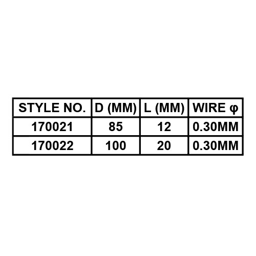 SVA BRASS COATED WIRE DISH BRUSH