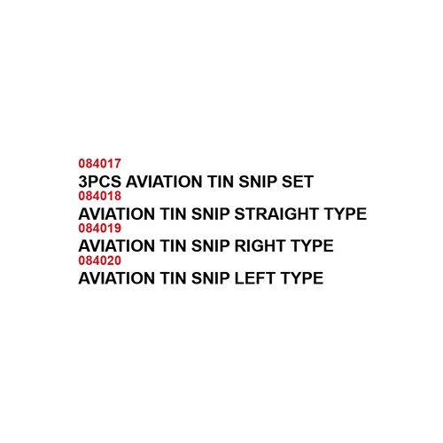 AVIATION TIN SNIP