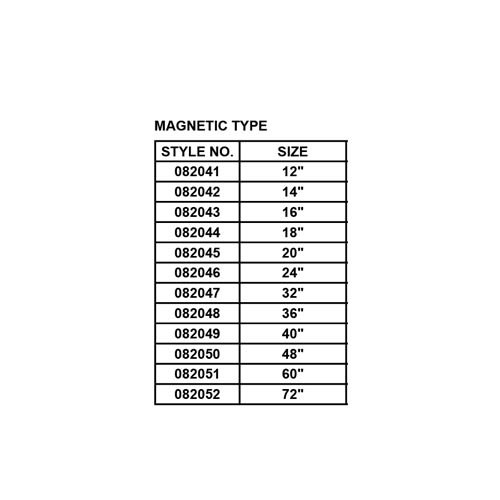 ALUMINIUM BOX LEVEL, MAGNETIC TYPE