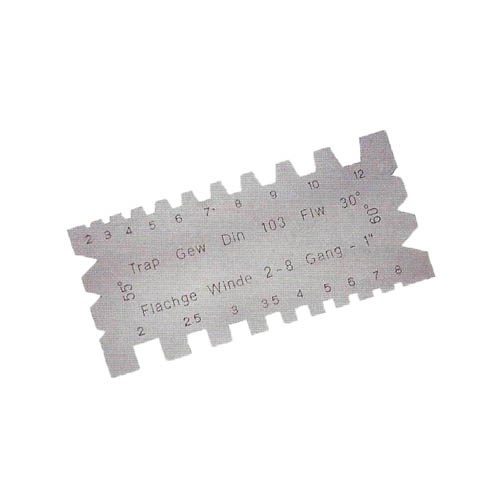 081072     COMBINED THREAD CUTTER & LATHER TOOL GAUGE