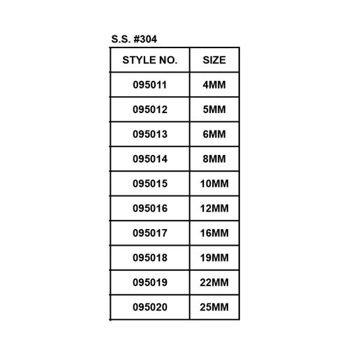 S.S. #304 D-SHACKLE