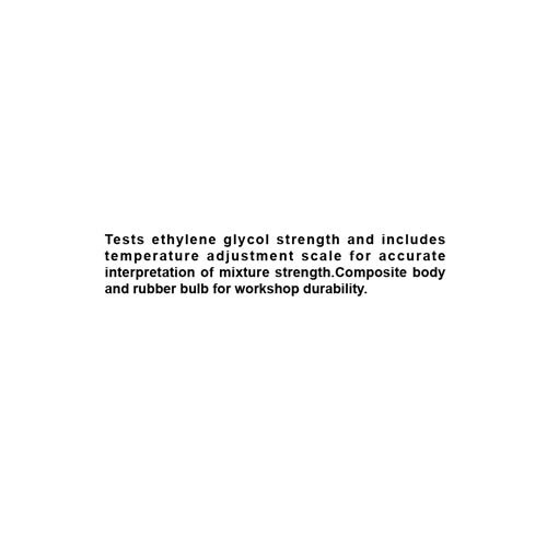 012005     ANTI-FREEZE TESTER