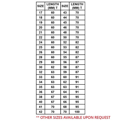 1" DR. METRIC IMPACT SOCKETS (6 pt.)-T