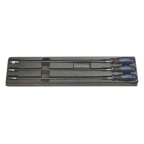 039922     13PCS FIEXIBLE SCREW DRIVER & BITS SET