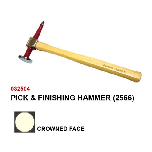 032504     PICK & FINISHING HAMMER (2566)
