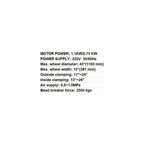 020824 (920) TIRE CHANGER