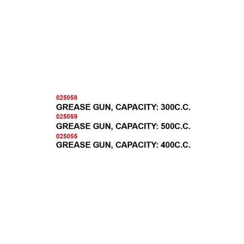 GREASE GUN