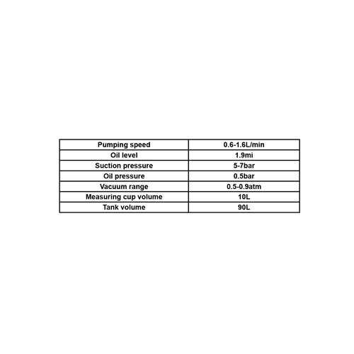 025124     OIL CHANGER W/O RESERVOIR, CAP.: 90L
