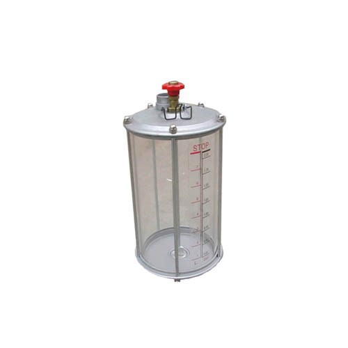 SPARE CLEAR VACUUM TANK ASSEMBLY FOR OIL CHANGER