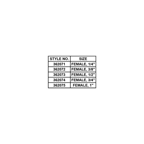 STEEL C-TYPE COUPLER (FEMALE PLUG)