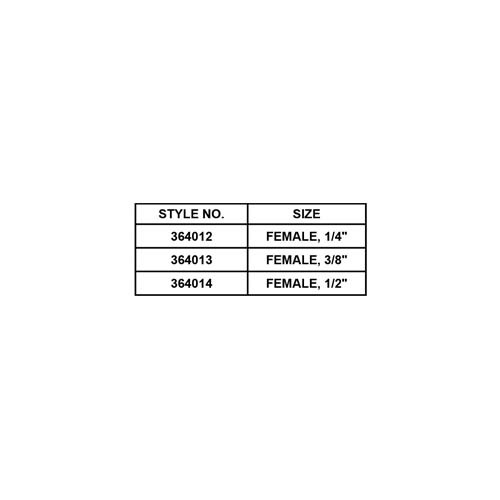 BRASS GM TYPE QUICK COUPLER (FEMALE)
