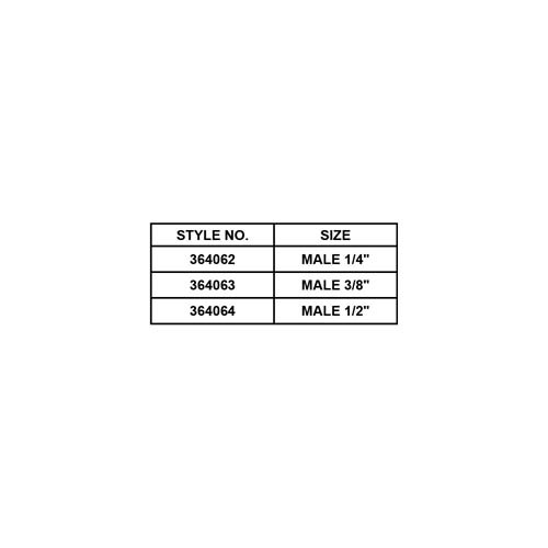 BRASS GM TYPE QUICK COUPLER (MALE PLUG)