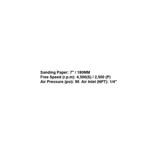 161016     7" AIR ANGLE POLISHER