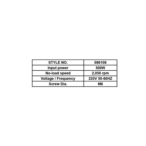 086108     ELECTRIC DRYWALL SCREWDRIVER