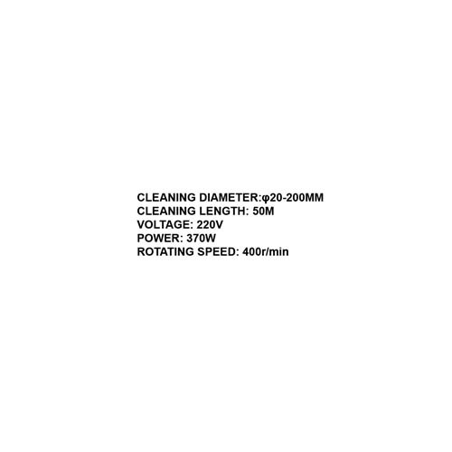 164354     AUTOMATIC PIPE CLEANER, CLEANING DIAMETER 20-200MM