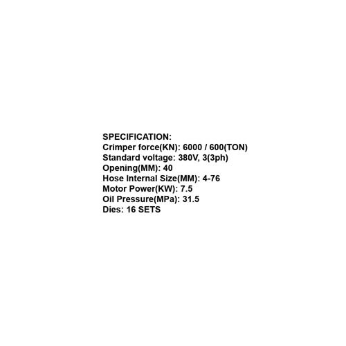 098709     ELECTRIC CRIMPER