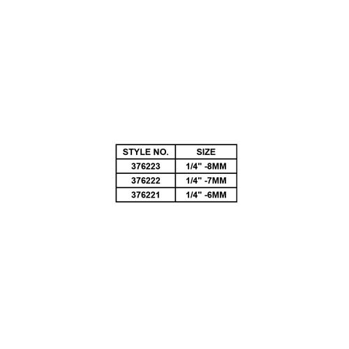 BRASS CHROME-PLATED STRAIGHT MALE / SLEEVE TUBE FITTING