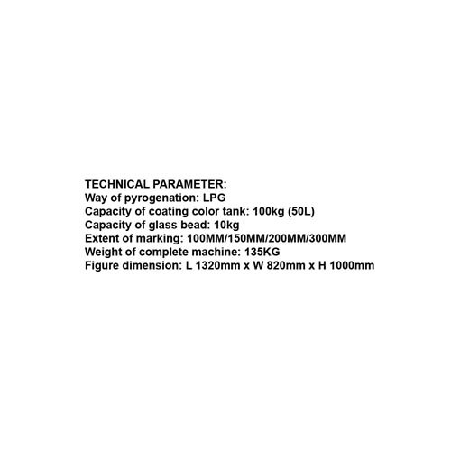 556010     MANUAL HOT MELT MARKING MACHINE