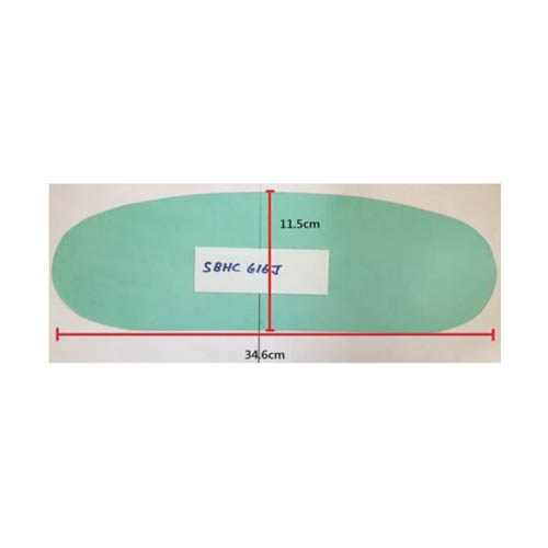 SBHC616J     CUTTING MOULD FOR LENS, SIZE: W34.6cm x L11.5cm