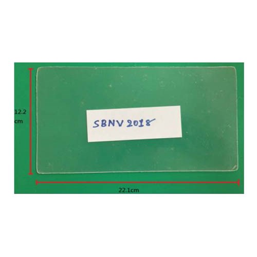 SBNV 2018     CUTTING MOULD FOR LENS, SIZE: W22.1cm x L12.2cm