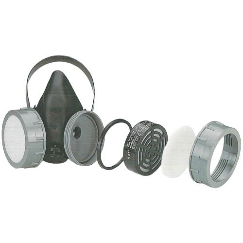142002     TWIN CHEMICAL RESPIRATOR WITH 142012 CARTRIDGE
