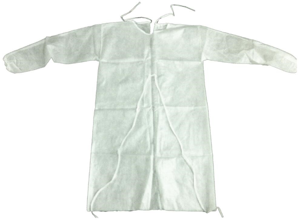 NON-WOVEN ISOLATION GOWN FEATURES WATER-PROOF