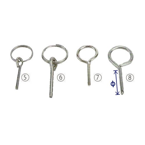 SAFETY METAL PIN FOR FIRE EXTINGUISHER