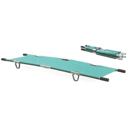 155183     ALUMINUM ALLOY DOUBLE FOLDING STRETCHER