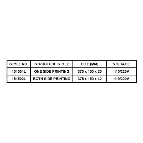 LED EXIT SIGN, 110/220V