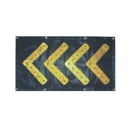142322     DIRECTION SIGN, L 85CM x W 46CM, BATTERY EXCLUDED