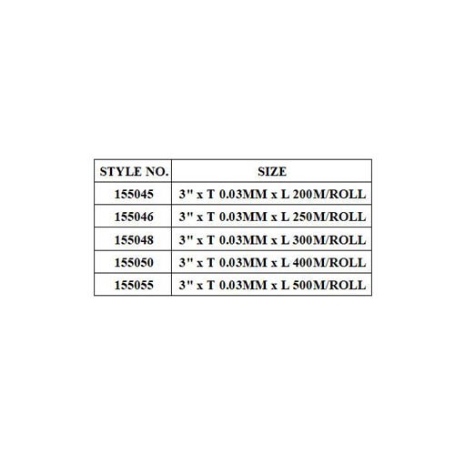 PELD WARNING TAPE, RED/WHITE