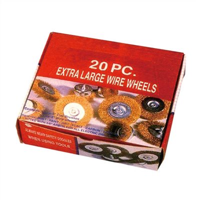 168110     20PCS WIRE BRUSHES ASSORTMENT KIT