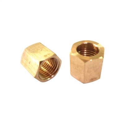 BRASS NUT FOR OXYGEN (RIGHT THREAD)