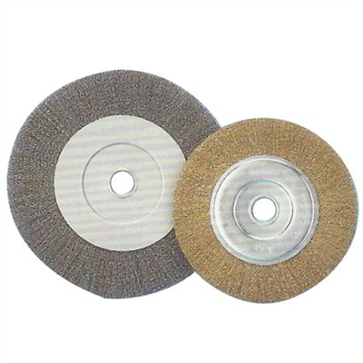 WH BRASS COATED WIRE WHEEL BRUSH