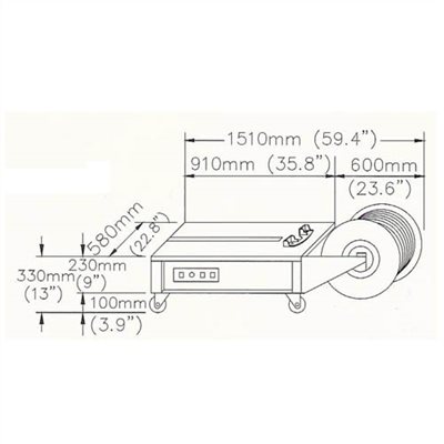 131093      AUTOMATIC STRAPPING MACHINE