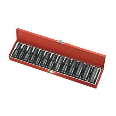 013305     13PCS 1/2" DR. DEEP IMPACT SOCKET SET