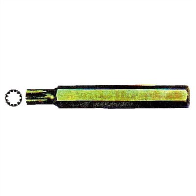 φ10MM HEX SHANK SPLINE BIT