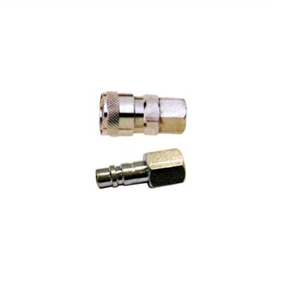 025419     NPT 1/2" FEMALE COUPLER + FEMALE PLUG ASSEMBLY