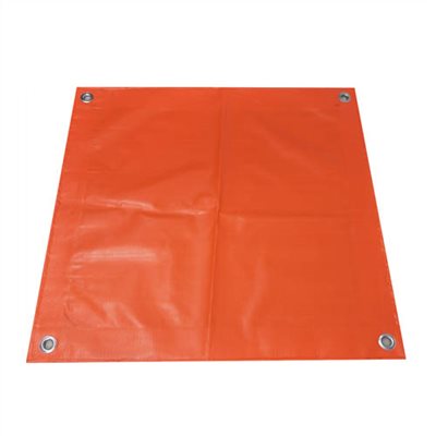 FIRE RETARDANT PVC TARPAULIN, BLUE COLOR