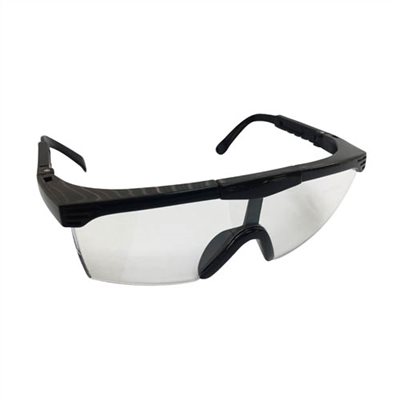 145041     SAFETY GLASSES, YK SERIES, FRAME: BLACK, LENS: CLEAR