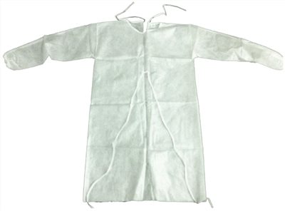 NON-WOVEN ISOLATION GOWN FEATURES WATER-PROOF