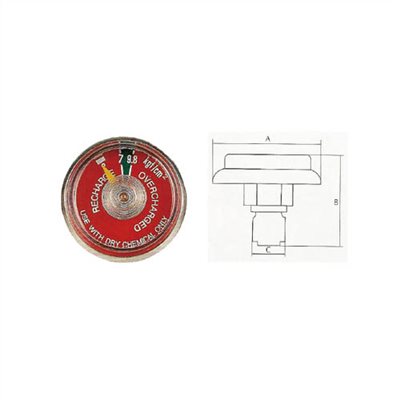 PRESSURE GAUGE FOR FIRE EXTINGUISHER