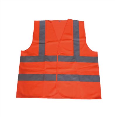 CLOTH TYPE SAFETY VEST WITH SHOULDER STRAPS